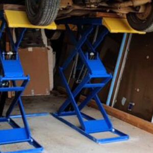 Pont élévateur ciseaux double à poser 3T 220V