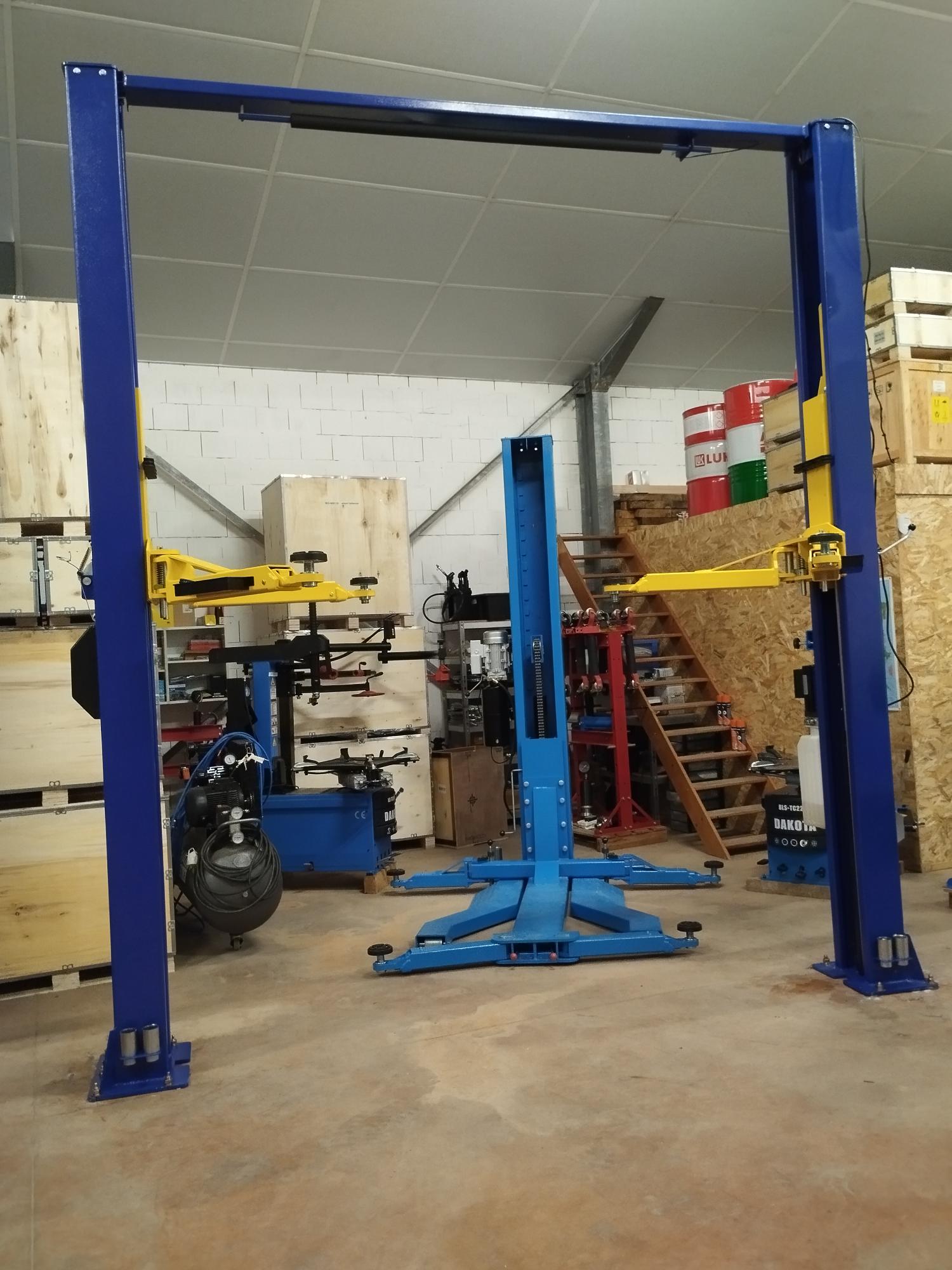 Pont élévateur 2 colonnes 4T LIAISON HAUTE